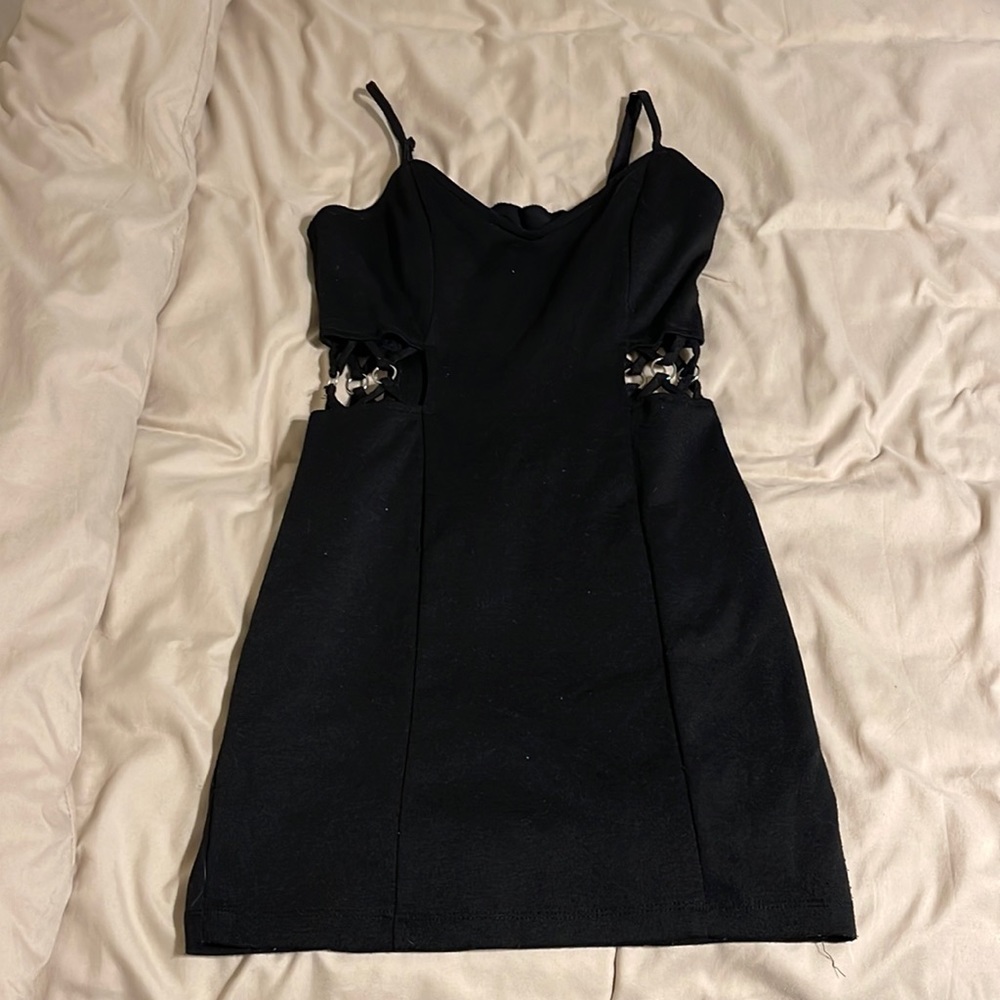 Black Dress with cut out